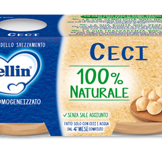 Mellin  omogeneizzato ceci 2x80gr  - Mellin