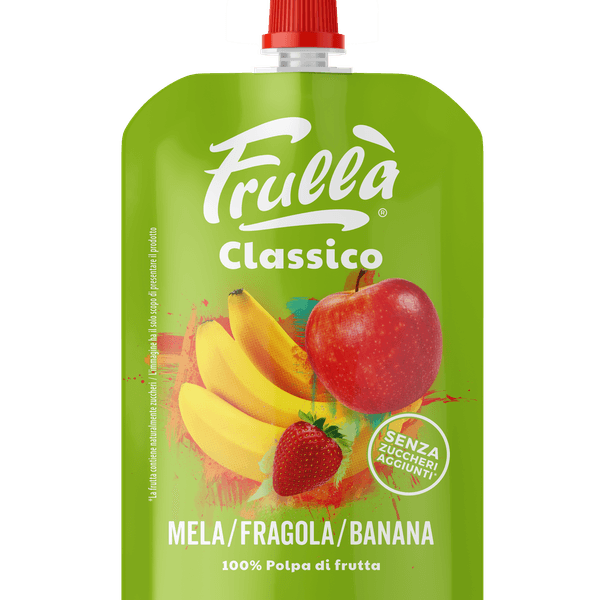 Frutta frullata mela fragola banana 100gr - Frullà