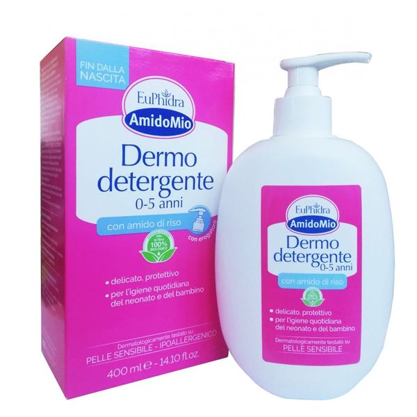 Amido mio dermodetergente  0-5 anni 400ml - Euphidra