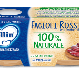 Mellin omogeneizzato fagioli rossi 2x80gr - Mellin