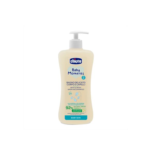 Bagno delicato corpo e capelli baby moments chicco baby skin - Chicco