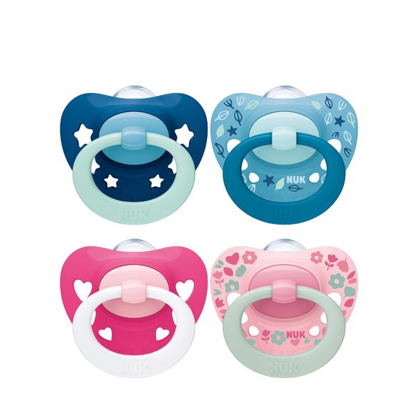 Nuk - succhietto signature silicone 18-36 2pz - Nuk