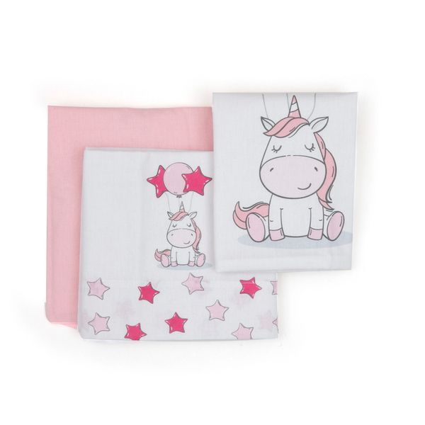 Mawi set 3 pezzi culla fantasia unicorno - Mawi