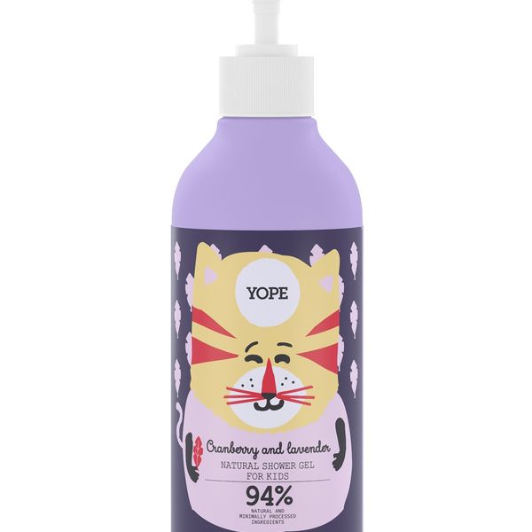 Yope - gel doccia bimbi cranberry & lavender - Yope