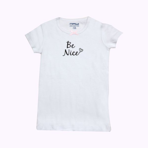 Mawi pack x2 t-shirt mezza manica in costina cuori - Mawi