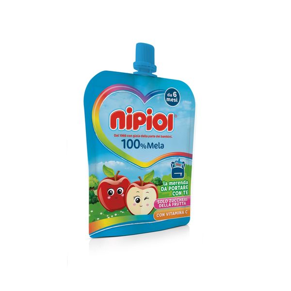 Nipiol - pouches mela 85 gr - Nipiol