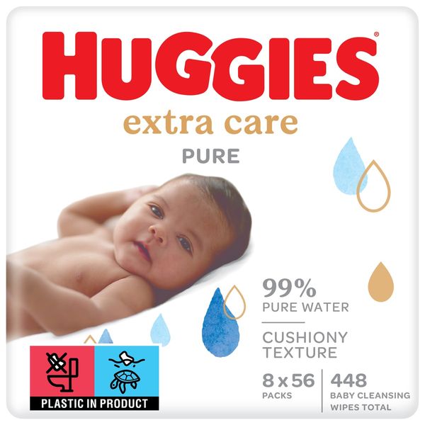 Huggies salviette pure 8x56 - Huggies