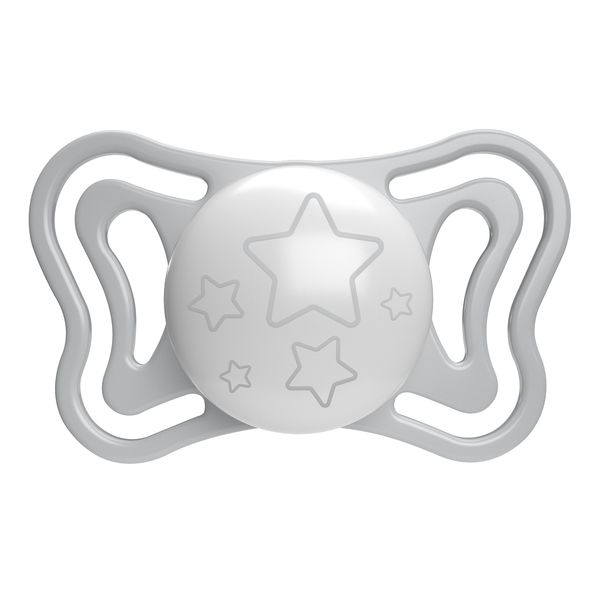 Chicco succhietto physio light lumi sil 6-16m 2 pz - Chicco