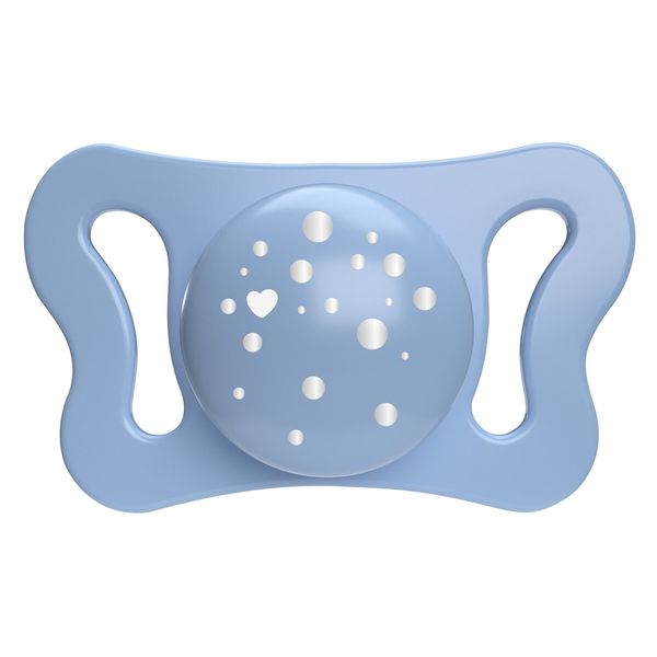 Chicco physioforma micrò blue, silicone, 0-2 mesi, 2 pezzi - Chicco