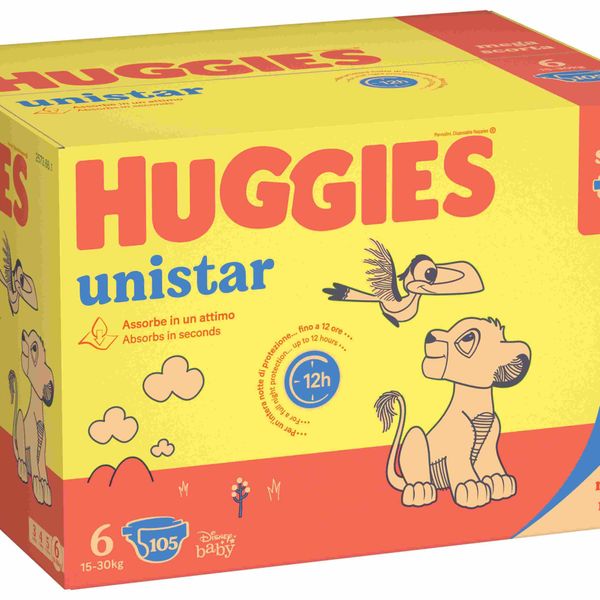 Huggies unistar mega pack tg.6 105 (35x3) pezzi - Huggies