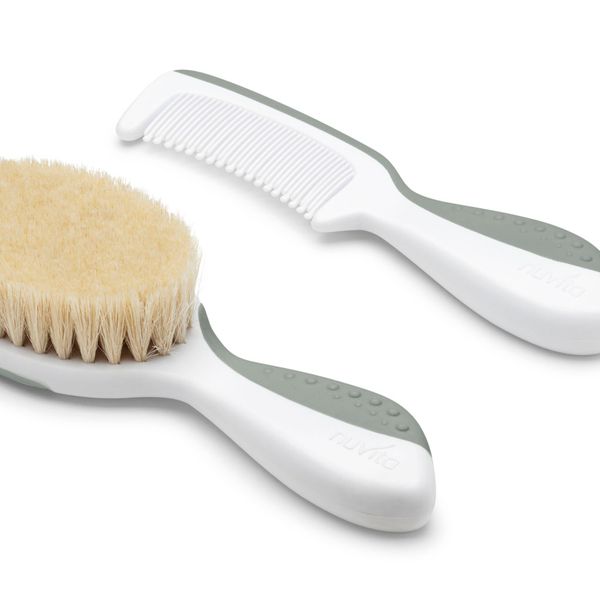 Baby kit per la cura dei capelli - 1137 sage green - Nuvita