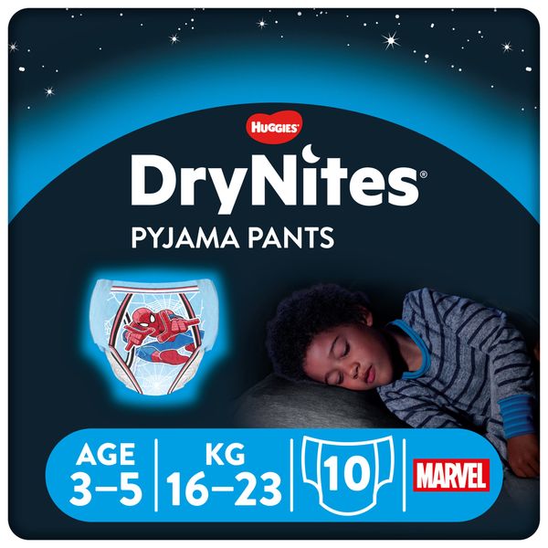 Huggies - drynites pacco singolo boy 3-5 anni (16-23 kg) tg.s - pz.10 - Huggies