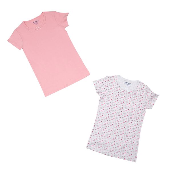 Mawi t-shirt mm x2 caldo cot cuori oeko - Mawi