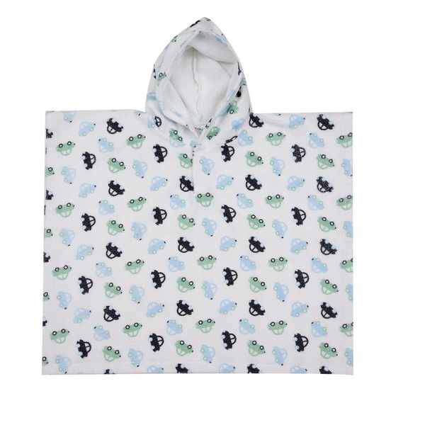 Mawi poncho spugna concappuccio - Mawi