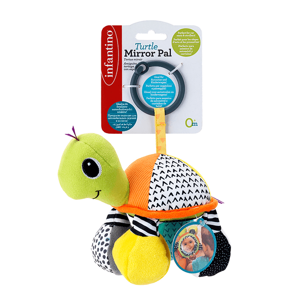 Accessorio palestrina - tartaruga verde - esplorazione sensoriale - Blue Box Infantino