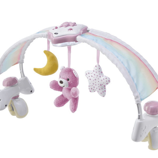 Arcolettino rainbow sky rosa - giochi colorati e musicali - Chicco