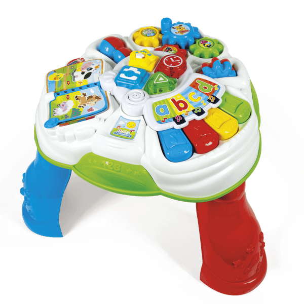 Tavolo prime scoperte - impara e gioca con il tuo bambino - Baby Clementoni