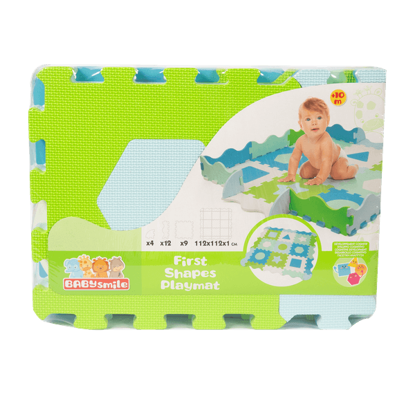 Tappeto puzzle con forme geometriche - gioco educativo - Baby Smile