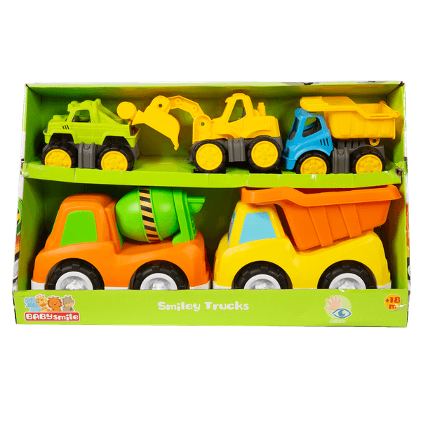 Veicoli sorridenti - giocattoli divertenti e colorati - Superstar