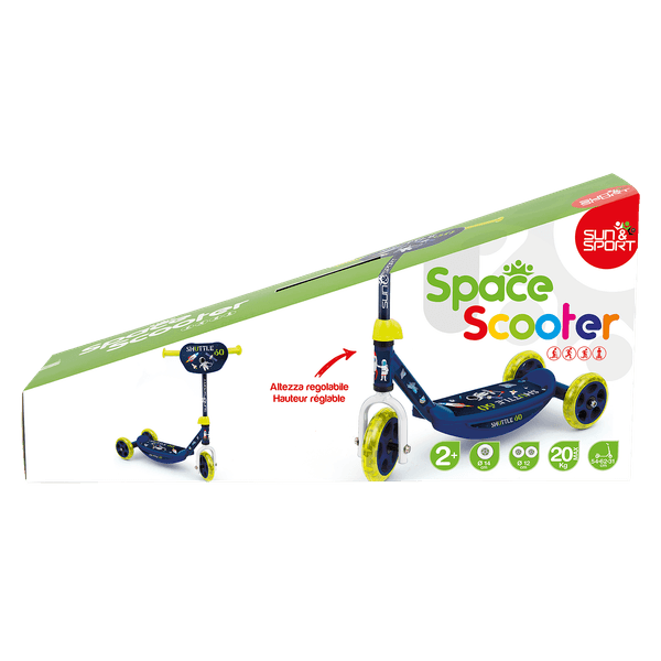 Monopattino 3 ruote - divertimento su ruote per bambini - Sun&Sport