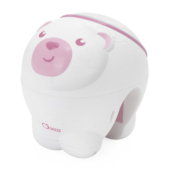 Chicco - proiettore orso polare rosa - sogni incantati - Chicco
