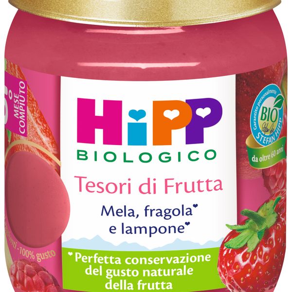 Hipp tesori di frutta mela, fragola e lampone - Hipp