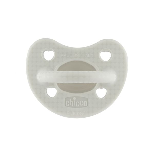 Gommotto silicone luxe 2-6m 1pz grigio - chicco - Chicco