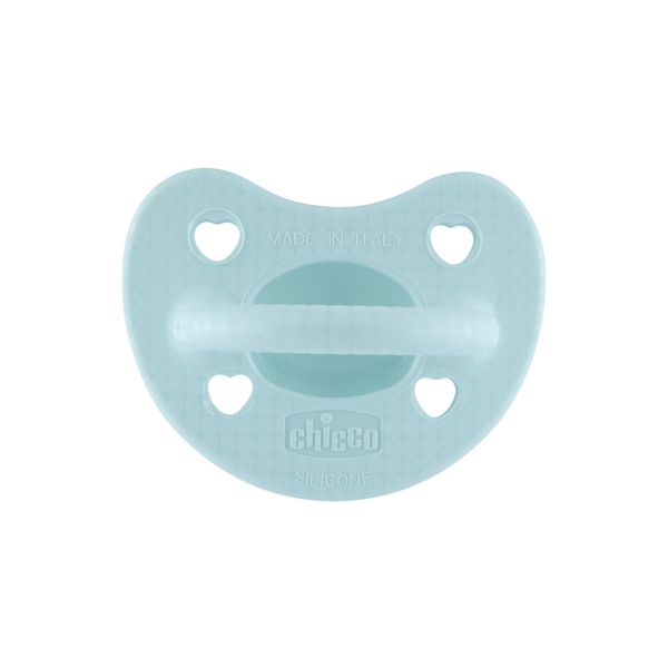Gommotto silicone luxe 2-6m 1pz azzurro - chicco - Chicco