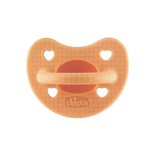 Gommotto silicone luxe 2-6m 1pz arancio - chicco - Chicco