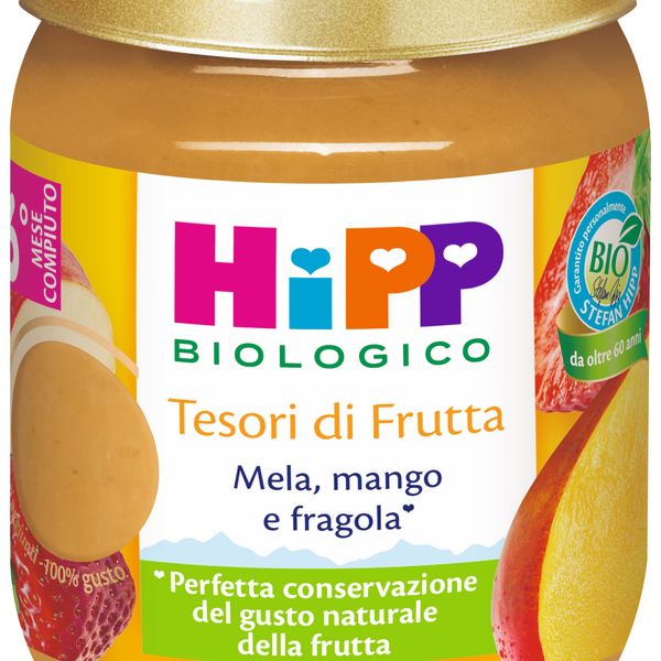 Hipp tesori di frutta mela, mango e fragola - Hipp