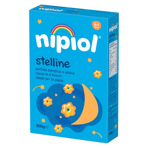 Pastina stelline 6m+ 300 gr - nipiol - Plasmon