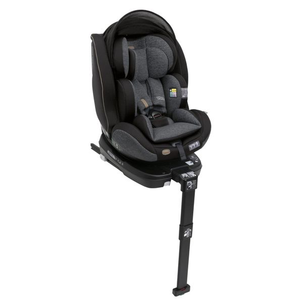 Seggiolino seat3fit air (40-125 cm) black melange - chicco - Chicco