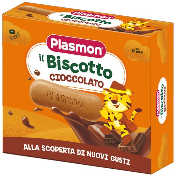 Biscotto plasmon al cioccolato 12m+ 320 g - plasmon - Plasmon