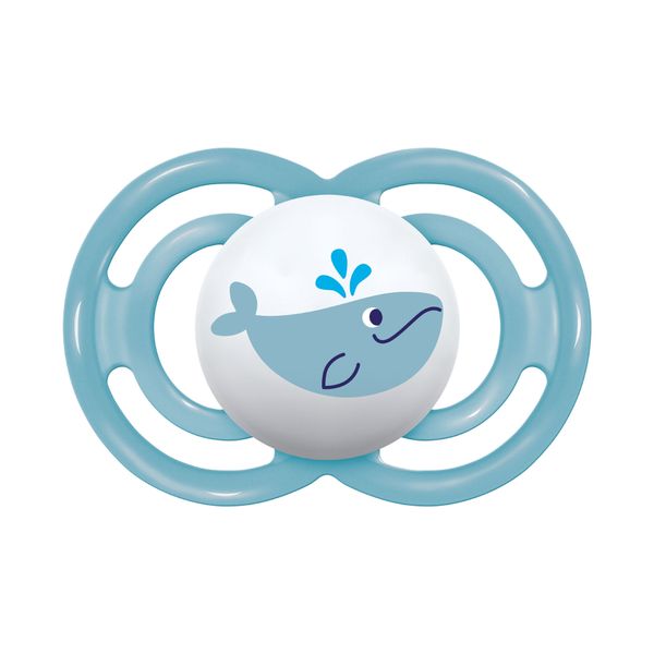Succhietti perfect 16+m silicone bio-circolare conf. singola blu - mam - Mam