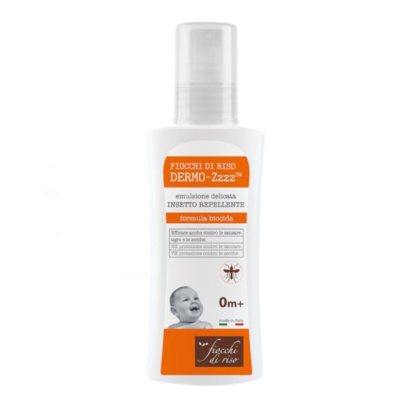 Dermo-zzzz insetto repellente 100ml - fiocchi di riso - Fiocchi di Riso