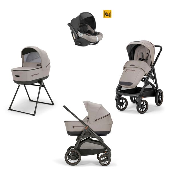 Aptica xt system quattro darwin colore tundra beige telaio nero - inglesina - Inglesina