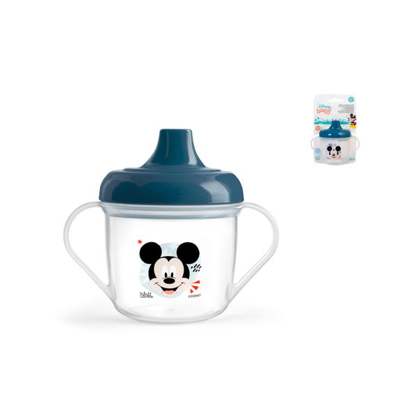 Tazza 2°sorsi mickey icon disney 200 ml - lulabi - Lulabi