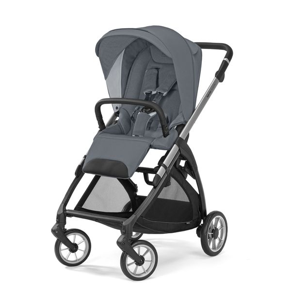 Passeggino electa silver black colore union grey - inglesina - Inglesina