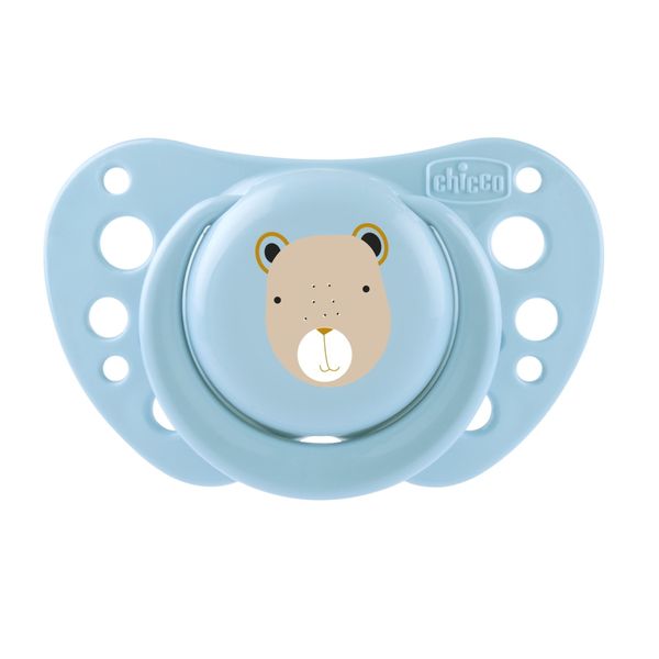 Physioforma air azzurro in silicone 2-6 mesi | 2 pezzi | chicco - Chicco