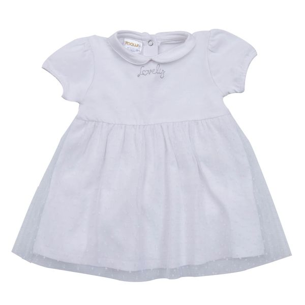 Mawi abito jersey stretch con tulle - Mawi