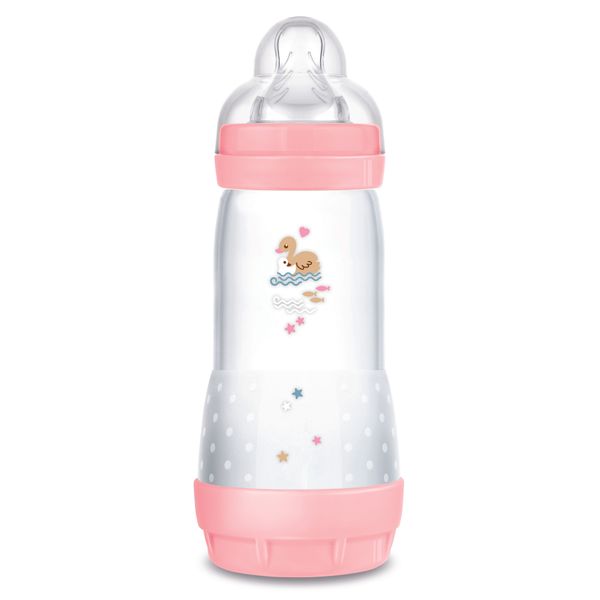 Biberon easy start 320ml bio-circolare conf. singola rosa - mam - Mam