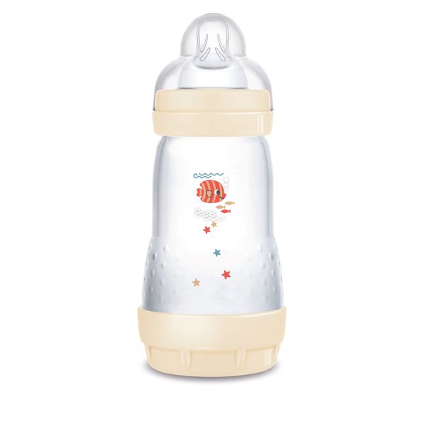 Biberon easy start 260ml bio-circolare conf. singola beige - mam - Mam