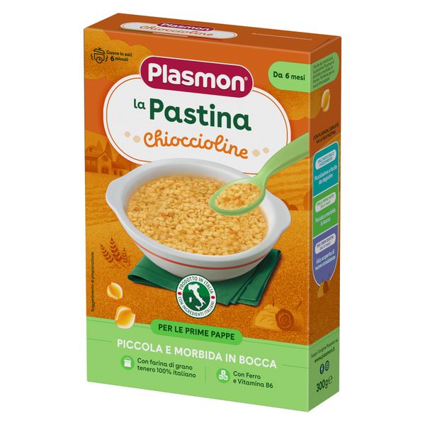 La pastina chioccioline 6m+ 300 gr - plasmon - Plasmon