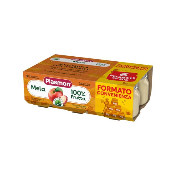 Omogeneizzato mela 6x80 gr - plasmon - Plasmon