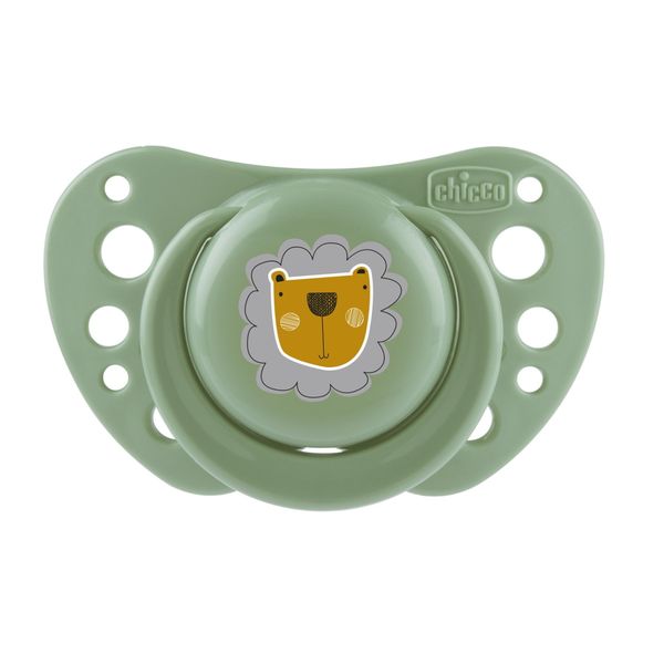 Chicco - succhietto air verde 2-6m 2pz-silicone - Chicco