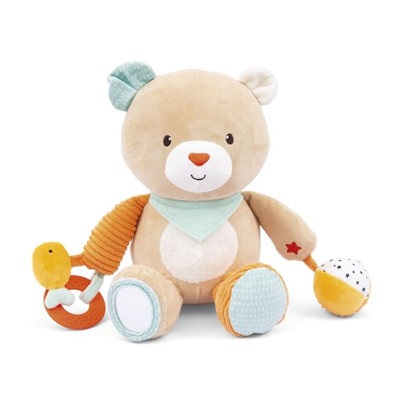 Benny orsetto peluche attività 25 cm - baby smile - Baby Smile