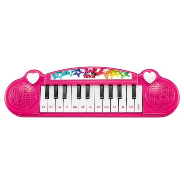 Tastiera elettronica farfalla con microfono - music star - Musicstar