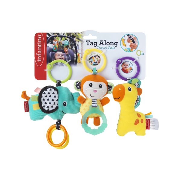 Set 3 sonaglini - infantino - Infantino