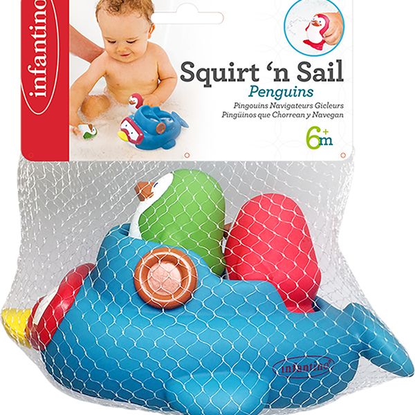 Pinguini morbidi bagnetto - infantino - Infantino