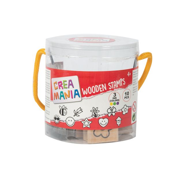 Set timbrini in legno - crea mania - Creamania
